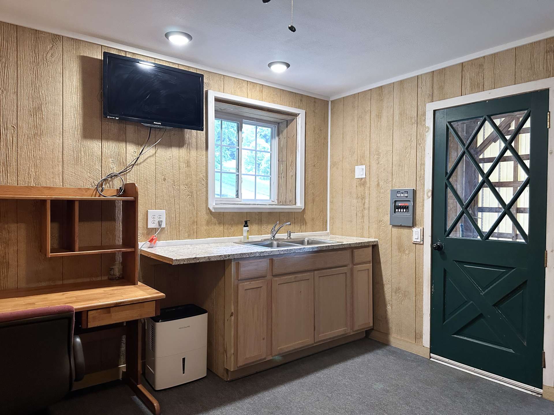 Office/Tack room in the barn